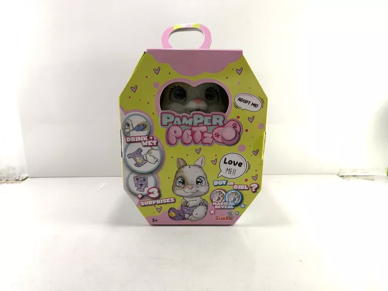 PAMPER PETZ PIESEK HUSKY PIJE SIKA PIELUSZKOWY GANG 20 CM + BUTELKA SMOCZE