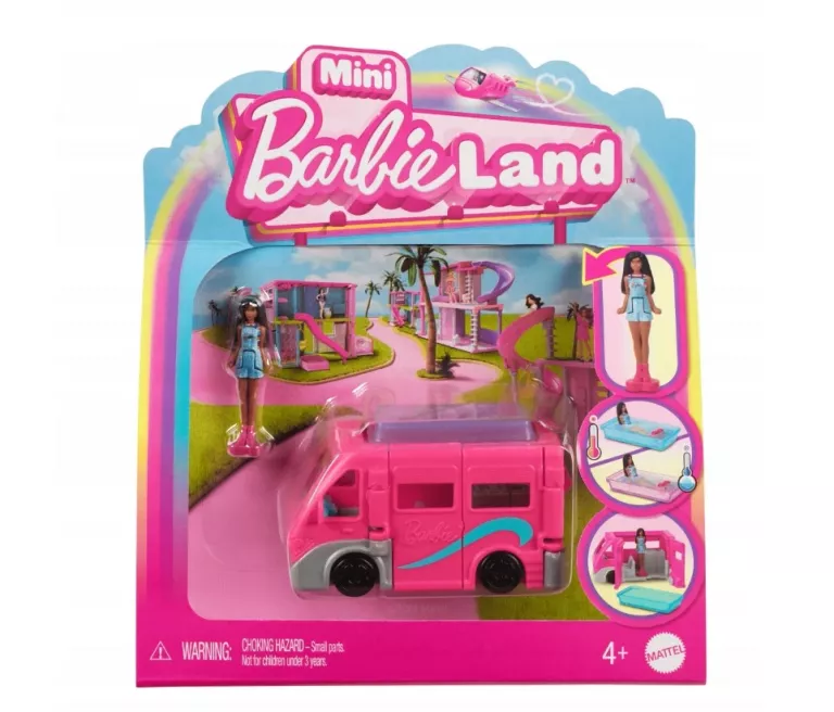 FIGURKA MINI BARBIE LAND 4+ MATTEL