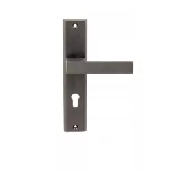 KLAMKA ZEWNĘTRZNA SHARK CZARNA 92MM DOMINO 5908211402352
