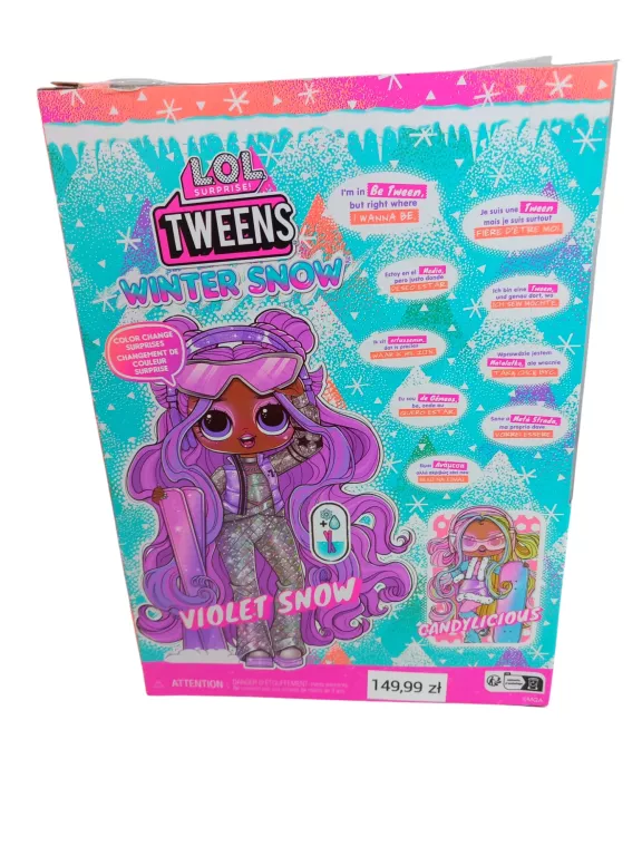 LALKA L.O.L. SURPRISE! WINTER TWEENS - VIOLET SNOW
