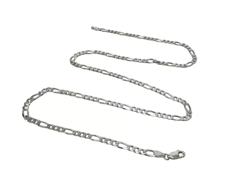 SREBRNY ŁAŃCUCSZEK SPLOT FIGARO PR:925 W:9,92G DŁ:59,5CM