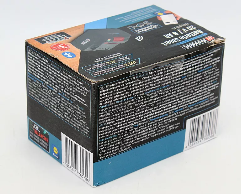 INTELIGENTNY AKUMULATOR PAPS 208 A1 PARKSIDE SMART PERFORMANCE 20V 8AH