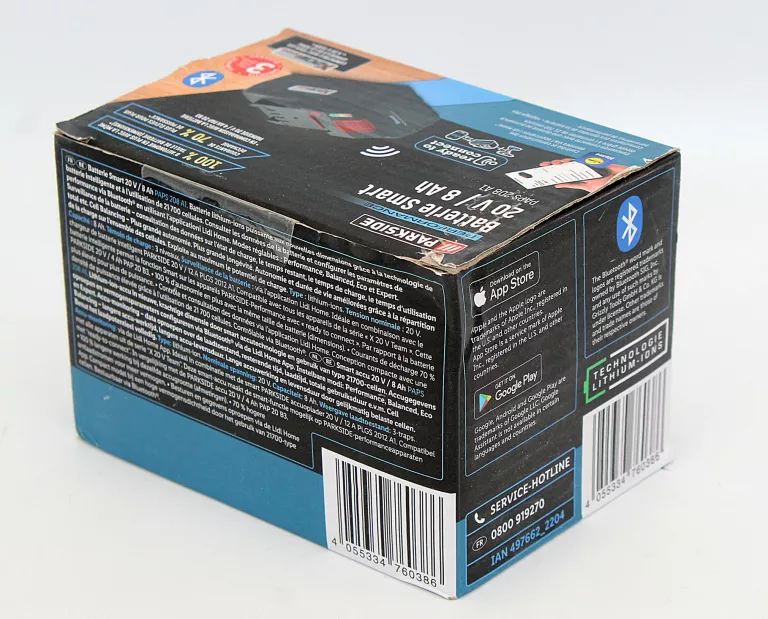 INTELIGENTNY AKUMULATOR PAPS 208 A1 PARKSIDE SMART PERFORMANCE 20V 8AH