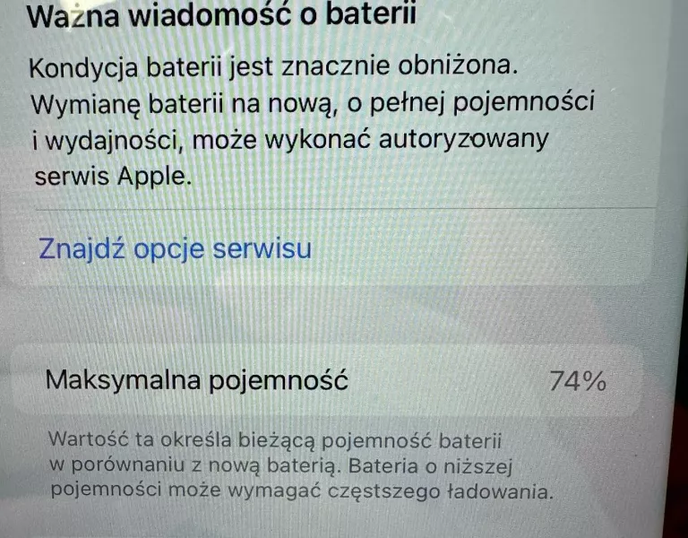 TELEFON IPHONE 11 64GB KONDYCJA 74%!