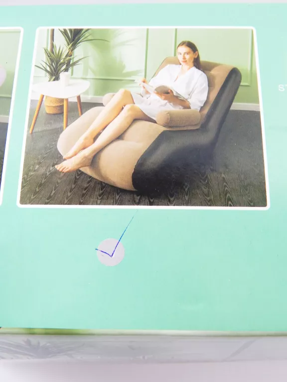 SOFA JEDNOOSOBOWA DMUCHANA