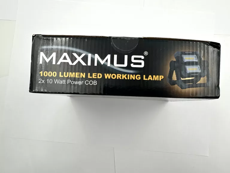 LAMPA MAXIMUS 1000 LUMEN LED WORKING LAMP ZAPLOMBOWANA
