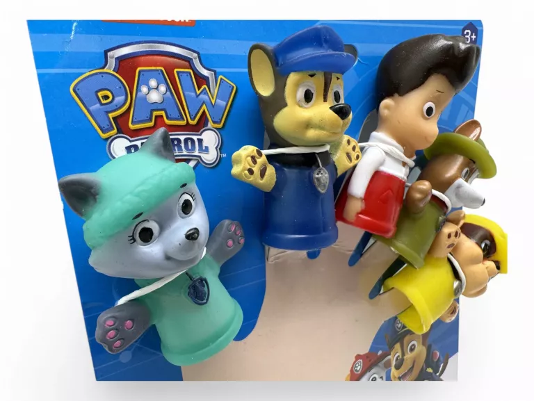 PACYNKI NA PALCE PSI PATROL 5 SZTUK JAK NOWE!!
