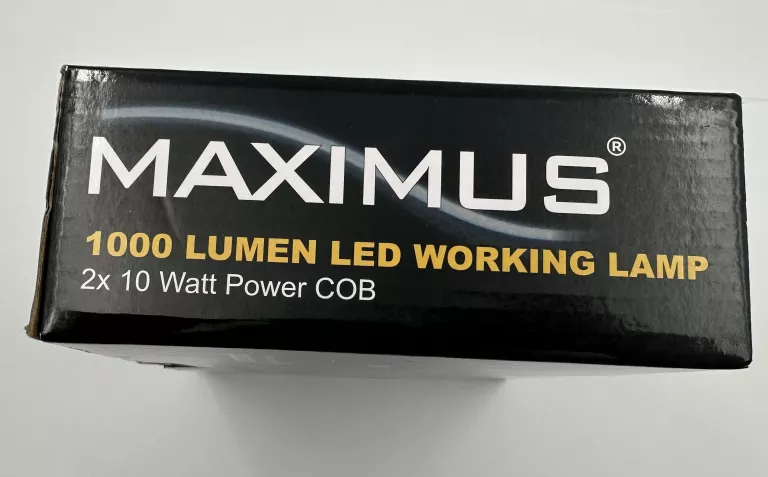 LAMPA MAXIMUS 1000 LUMEN LED WORKING LAMP ZAPLOMBOWANA