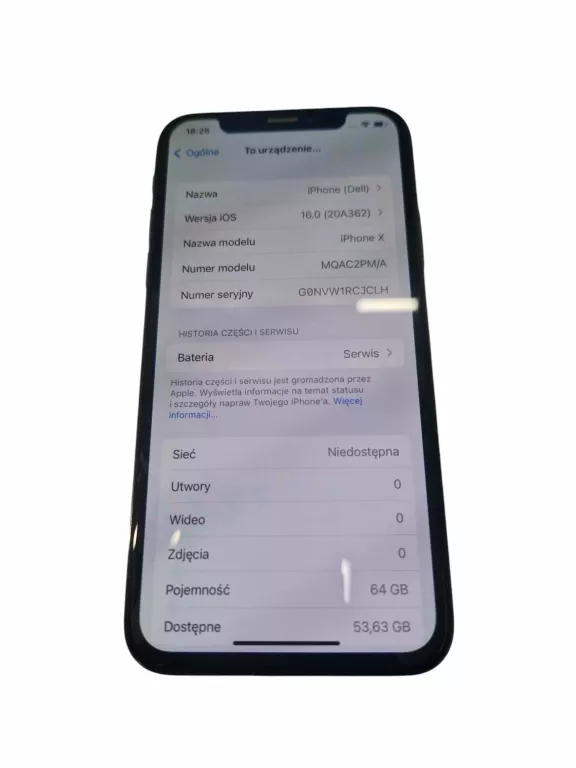 TELEFON APPLE IPHONE X 64GB
