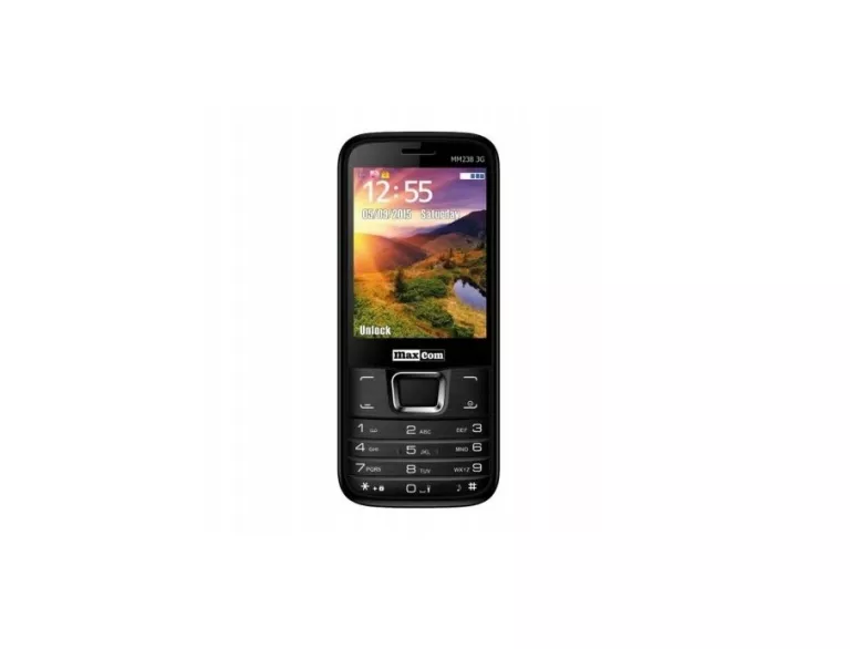 TELEFON KOMÓRKOWY MAXCOM MM238 256 MB / 1 GB 3G CZARNY