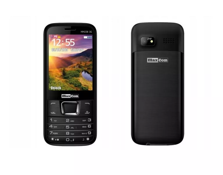 TELEFON KOMÓRKOWY MAXCOM MM238 256 MB / 1 GB 3G CZARNY