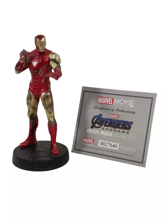 FIGURKA Z FILMU AVENGERS: KONIEC GRY - IRON MAN MARK 85 - NR 19 + GAZETKA