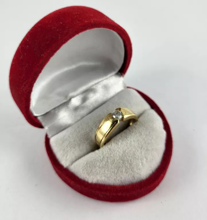 ZŁOTY PIERŚCIONEK 2,46G 585 R.8