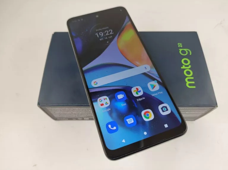 MOTOROLA MOTO G22 4/64GB KOMPLET