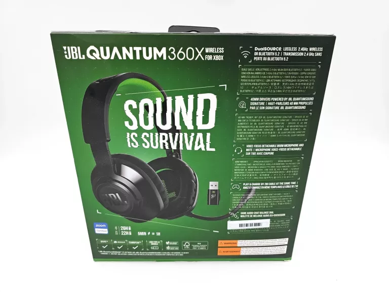 GAMINGOWE SŁUCHAWKI JBL QUANTUM 360X GWARANCJA IGŁA