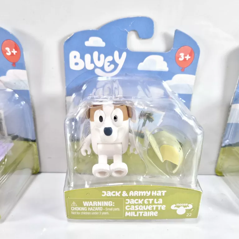 FIGURKA BLUEY BLUEY & XYLOPHONE/BINGO & DUNNY