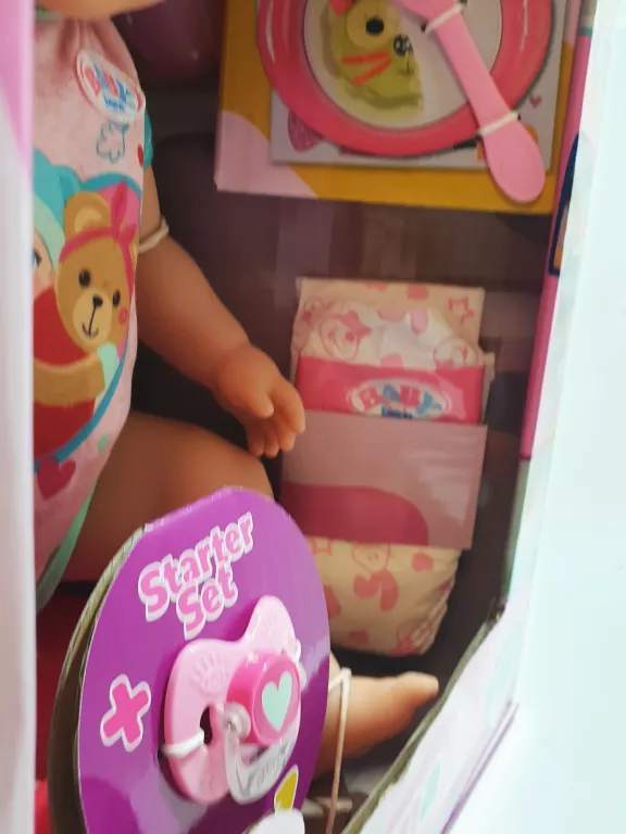 LALKA BABY BORN LALKA EMMA 43CM 10 FUNKCJI AKCESORIA INTERAKTYWNY BOBAS 83