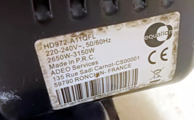 GRZEJNIK OLEJOWY EQUATION HD972-A11QFL 2900 W