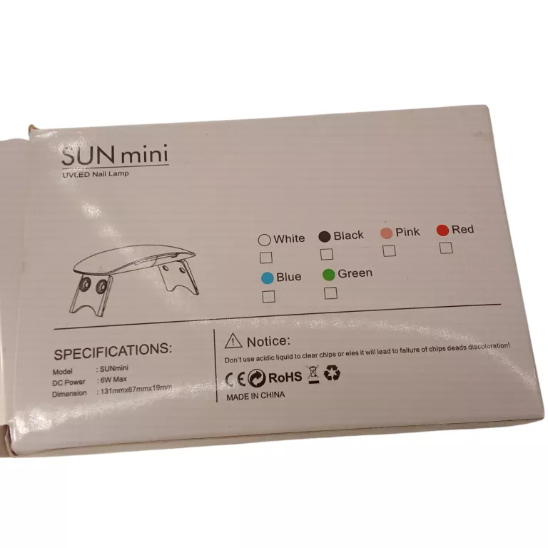 MINI LAMPA UV DO PAZNOKCI SUN MINI