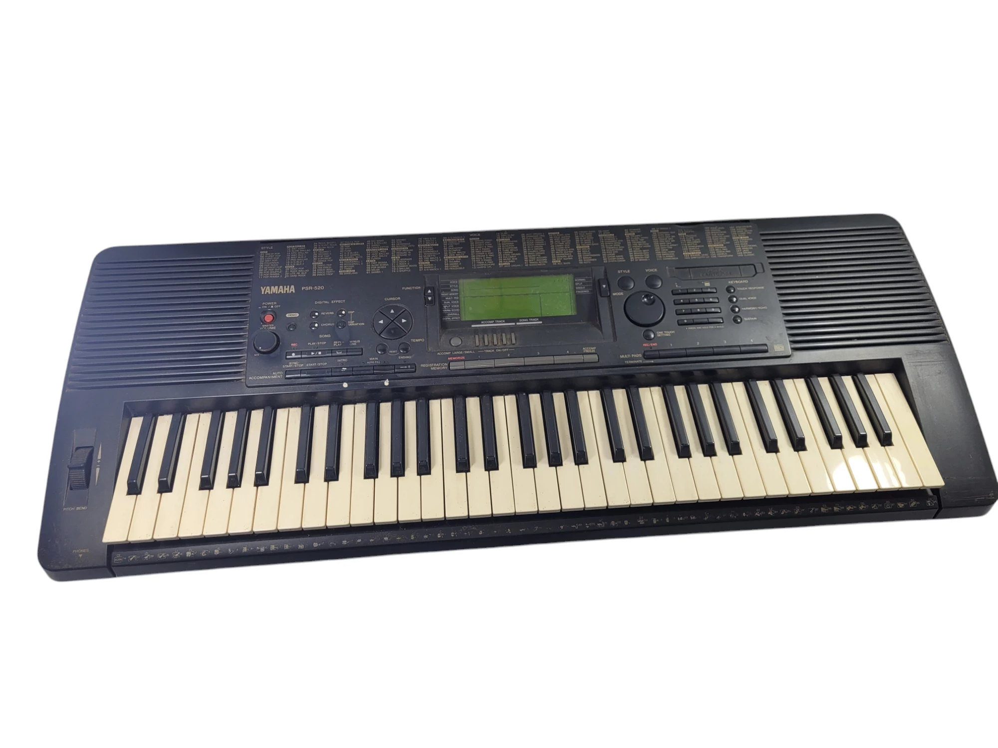 keyboard-yamaha-psr-520-uszkodzone-warszawska-28-kwidzyn