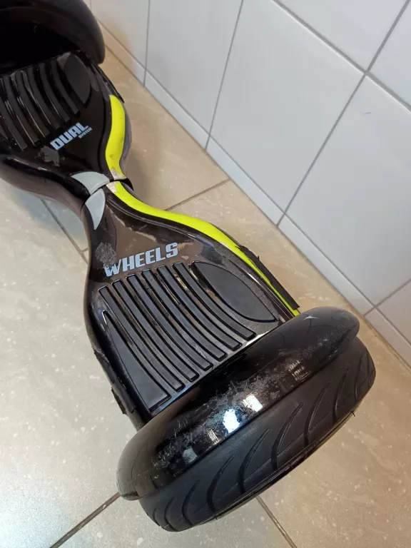 DESKA ELEKTRYCZNA SKYMASTER WHEELS 11 DUAL SMART CZARNO-ŻÓŁTY