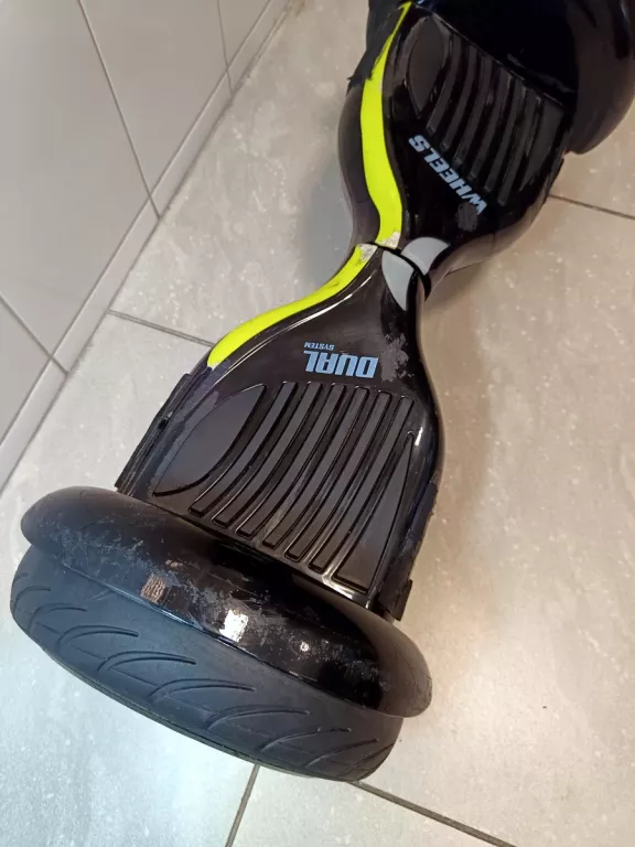 DESKA ELEKTRYCZNA SKYMASTER WHEELS 11 DUAL SMART CZARNO-ŻÓŁTY
