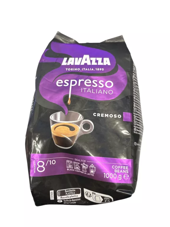 KAWA ZIARNISTA LAVAZZA CAFFE ESPRESSO ITALIANO CLASSICO 1KG