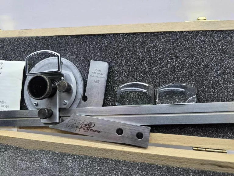 UNIWERSALNY KĄTOMIERZ Z LUPĄ 300MM HELIOS PREISSER