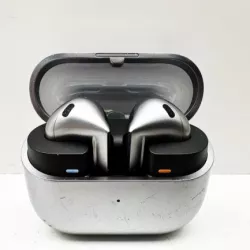 SŁUCHAWKI BEZPRZEWODOWE DOUSZNE SAMSUNG BUDS3 SREBRNE