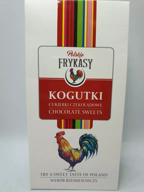 KOGUTKI CUKIERKI W CZEKOLADZIE 125G POLSKIE FRYKASY