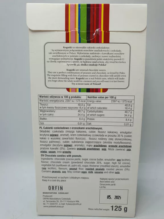 KOGUTKI CUKIERKI W CZEKOLADZIE 125G POLSKIE FRYKASY