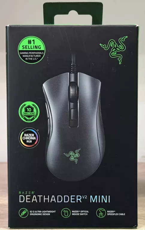 MYSZKA RAZER DEATHADDVER V2 MINI PUD