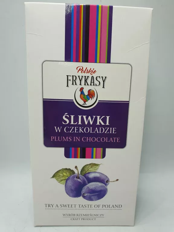 ŚLIWKI W CZEKOLADZIE 125G POLSKIE FRYKASY