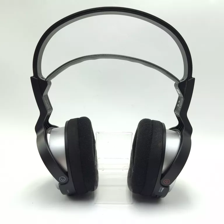 SŁUCHAWKI SONY MDR-RF810R CZARNE + STACJA RADIOWA