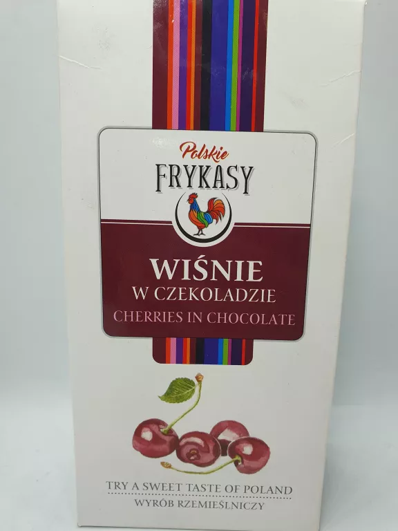 WIŚNIE W CZEKOLADZIE 125G POLSKIE FRYKASY