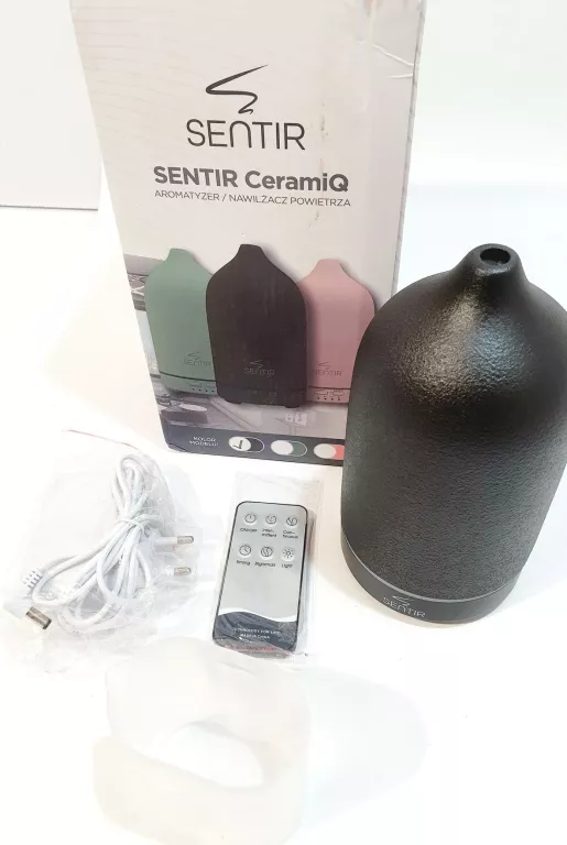 AROMATYZER DOZOWNIK ZAPACHU SENTIR CERAMIQ 12W 160 ML CZARNY