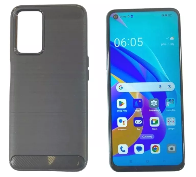 SMARTFON OPPO A76 4 GB / 128 GB 4G (LTE) NIEBIESKI