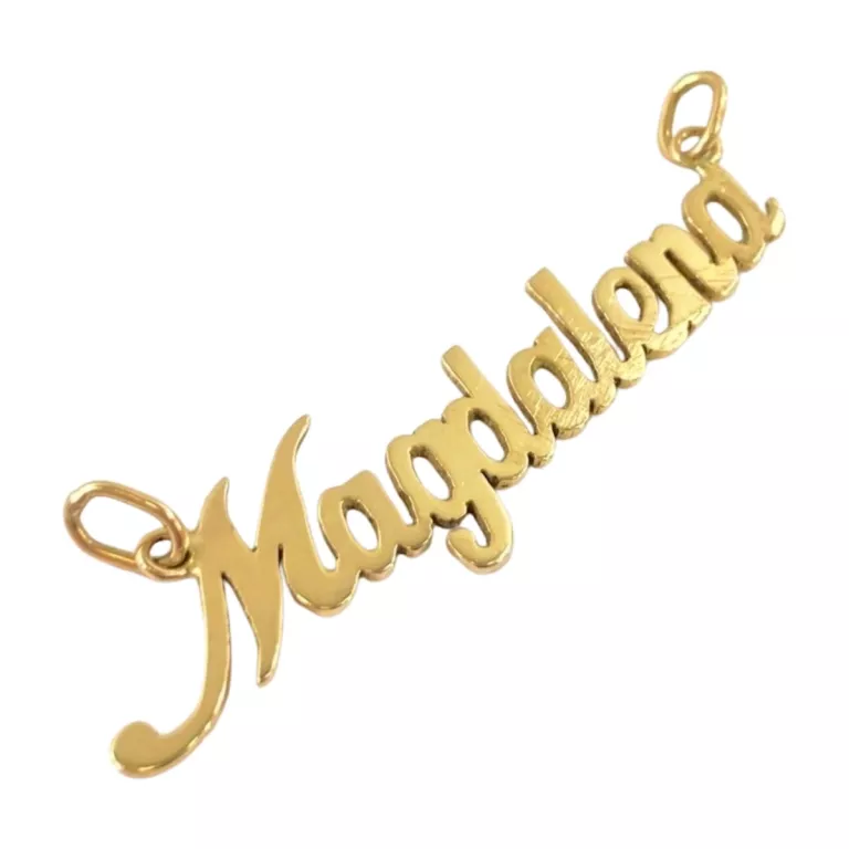 ŚLCZNA ZAWIESZKA ZŁOTA IMIĘ "MAGDALENA" P.585 3,67G