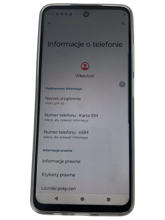 TELEFON MOTOROLA MOTO G34 5G 8/128GB