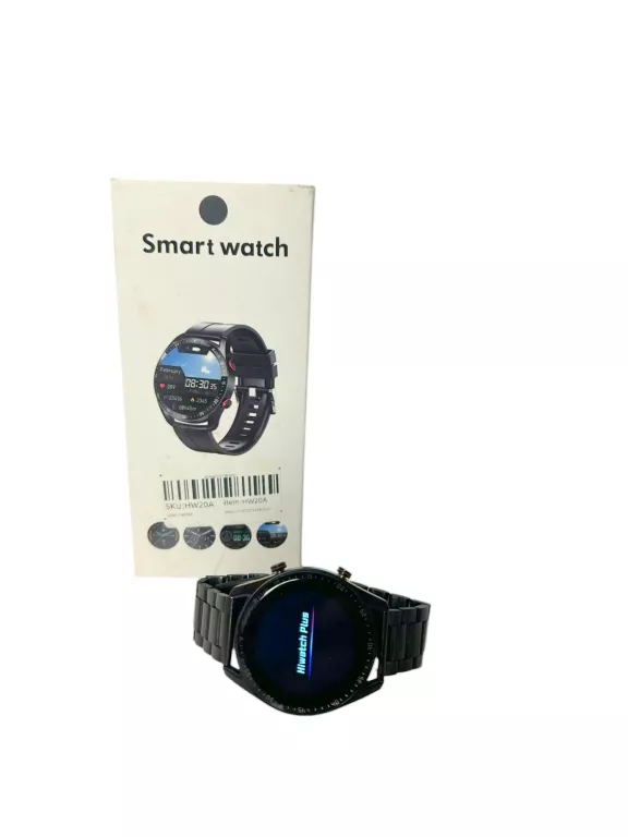 SMART WATCH HW20 MĘSKI ECG + PPG WODOODPORNY BLUETOOTH MONITOROWANIE TĘTNA