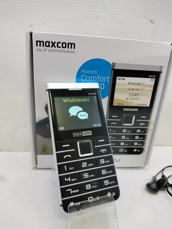 TELEFON MAXCOM MM760 PUDEŁKO