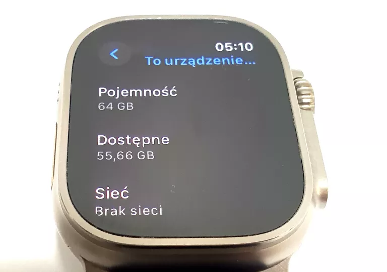 SMARTWATCH APPLE WATCH ULTRA 2 49MM TYTAN 64GB 100%BAT + ŁADOWARKA