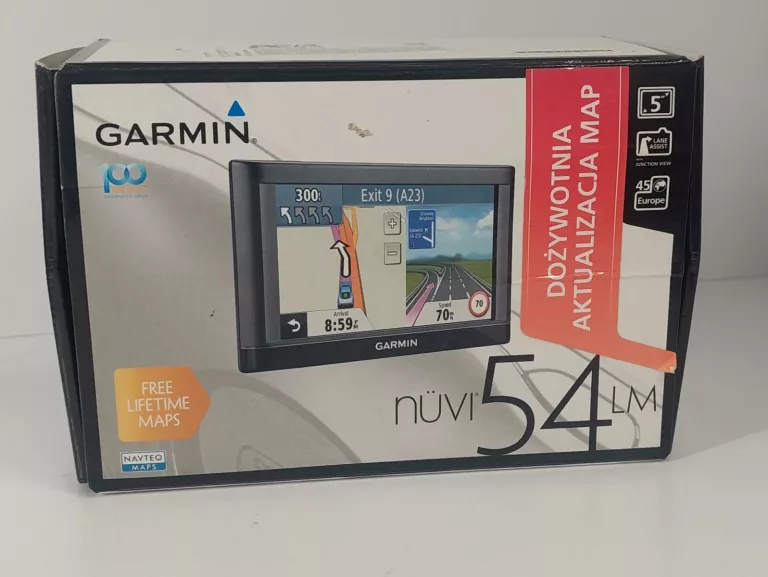NAWIGACJA SAMOCHODOWA GARMIN NUVI 54 EUROPA