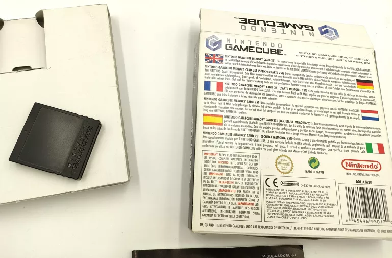 GAMECUBE KARTA PAMIĘCI MEMORY CARD 251 BOX
