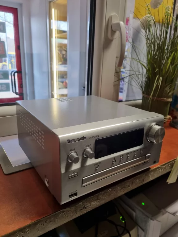 WIEŻA PANASONIC SA-PMX80 ZADBANA BLUETOOTH USB