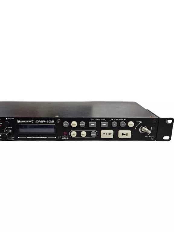 OMNITRONIC DMP-102 ODTWARZACZ USB/SD CZYTNIK AUDIO CARD PLAYER
