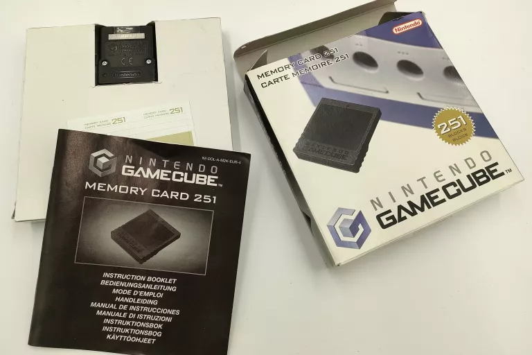 GAMECUBE KARTA PAMIĘCI MEMORY CARD 251 BOX