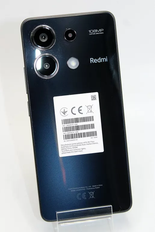TELEFON XIAOMI REDMI NOTE 13 (23124RA7EO) 6+128GB BLACK