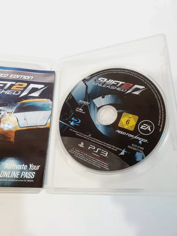 GRA PS3 NEED FOR SPEED SHIFT 2 UNLEASHED LIMITED EDITION