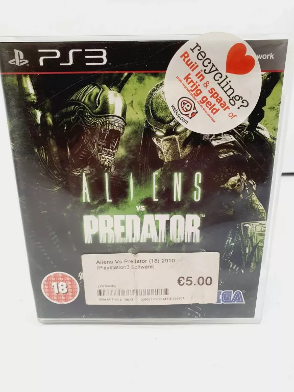 GRA PS3 ALIENS VS PREDATOR PS3